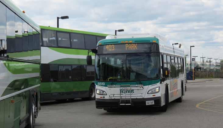 Durham Region Transit New Flyer Xcelsior XD40 8519